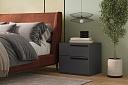 Тумба прикроватная Лорена Пакс - 4 Графит