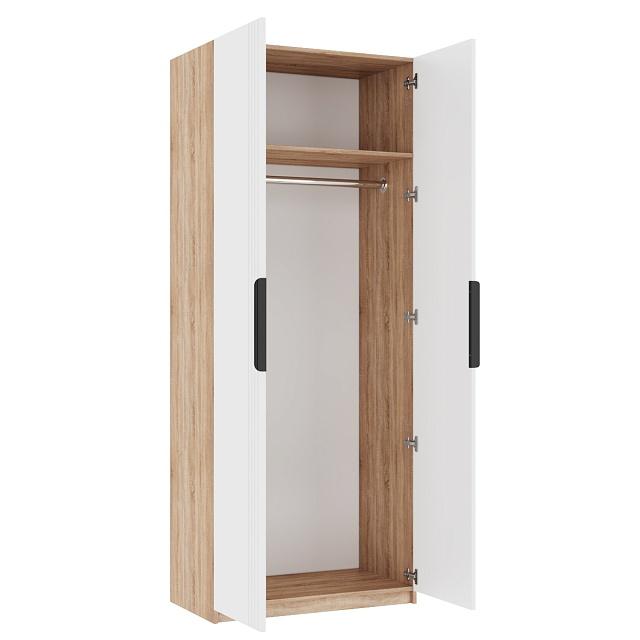 Шкаф распашной Астрис - 1 Белый