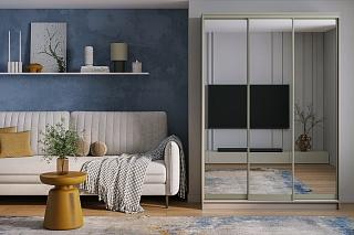 Шкаф-купе Борнео - 3.5К Кашемир