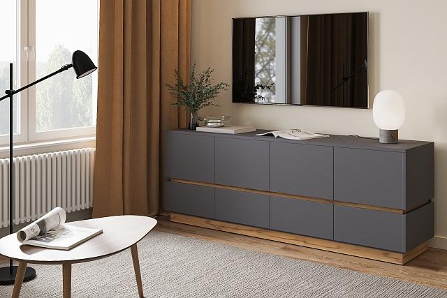 Комод Exeed - 4 Графит