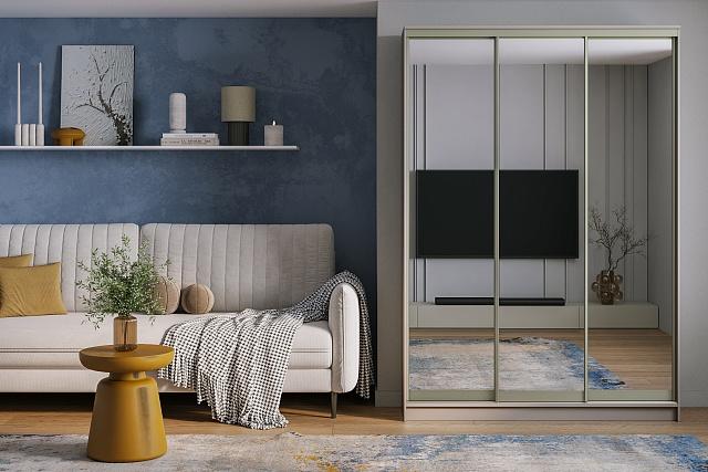 Шкаф-купе Борнео - 3.5К Кашемир