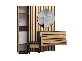 Прихожая Неаполь - 3 Черный