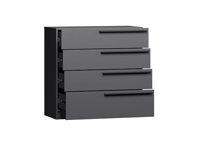 Комод Лорена Пакс - 4 Графит