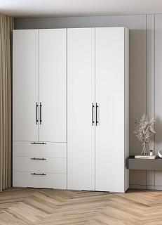 Шкаф распашной Мори-Хелена - 8 Белый