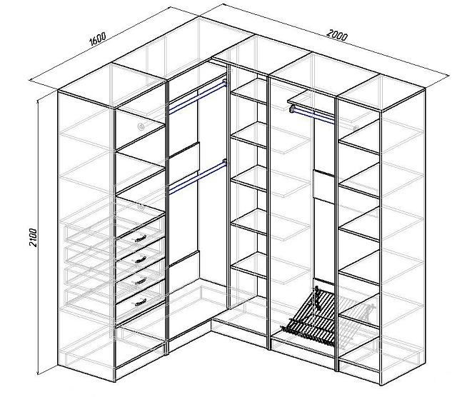 Гардеробная Alexa - 14