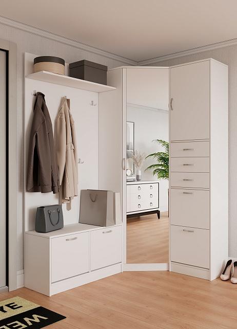 Прихожая Ольга - 12 Белый