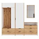 Прихожая Санти - 4 Белый