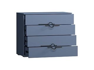 Комод Белиз - 4 Альби Полуночно-Синий