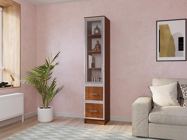 Книжный шкаф Альма - 4 Орех Экко