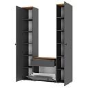 Прихожая Квели - 8 Графит