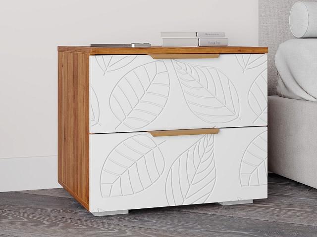 Тумба прикроватная Асти - 2 Белый