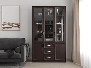 Книжный шкаф Библиограф - 3 №6 Венге