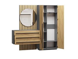 Прихожая Неаполь - 7 Графит