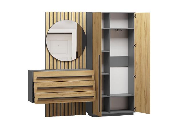 Прихожая Неаполь - 7 Графит