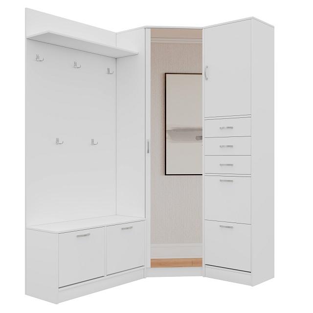 Прихожая Ольга - 12 Белый