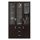 Книжный шкаф Библиограф - 3 №6 Венге