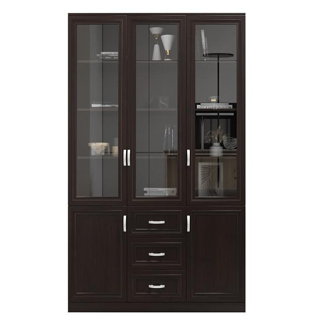 Книжный шкаф Библиограф - 3 №6 Венге