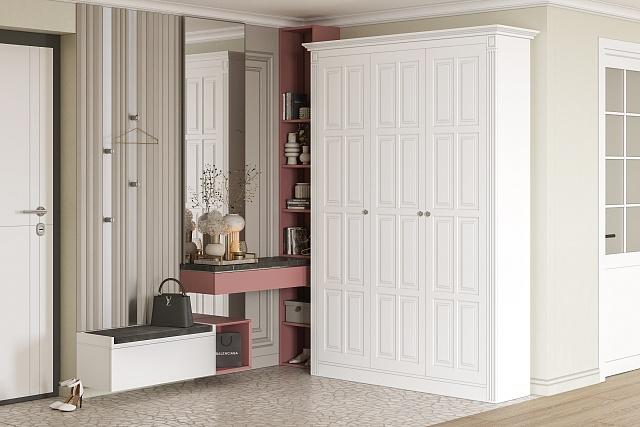 Шкаф распашной Классика Люкс - 7.3 МДФ