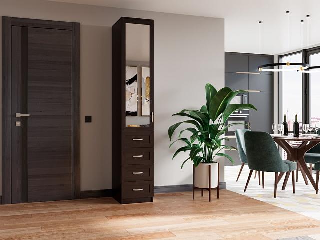 Шкаф распашной Стелла - 16 Венге