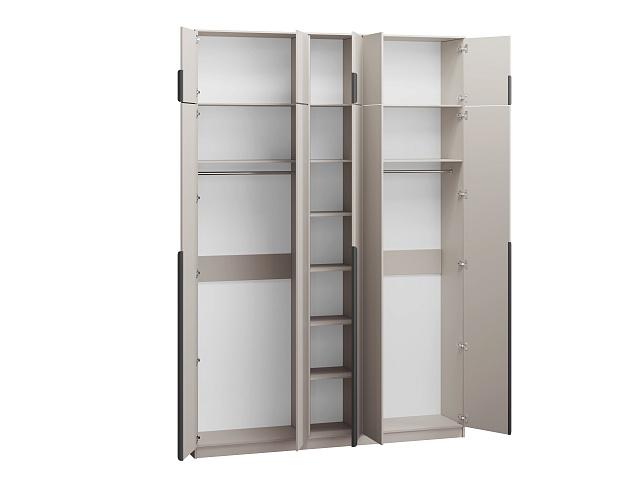 Шкаф распашной Марсель - 5 Кашемир с антресолью