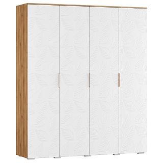 Шкаф распашной Асти - 4 Белый