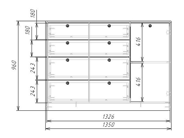 Комод Монреаль - 4.1