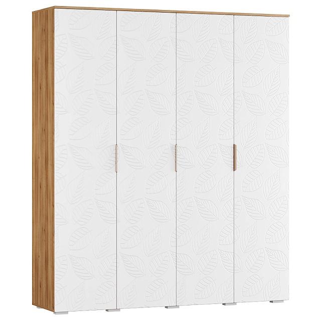 Шкаф распашной Асти - 4 Белый