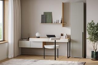 Шкаф распашной Лоренсе - 1 Кашемир