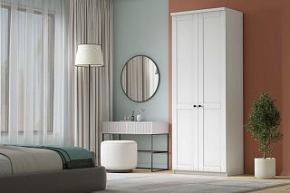 Шкаф распашной София РАХ - 2 МДФ Белый