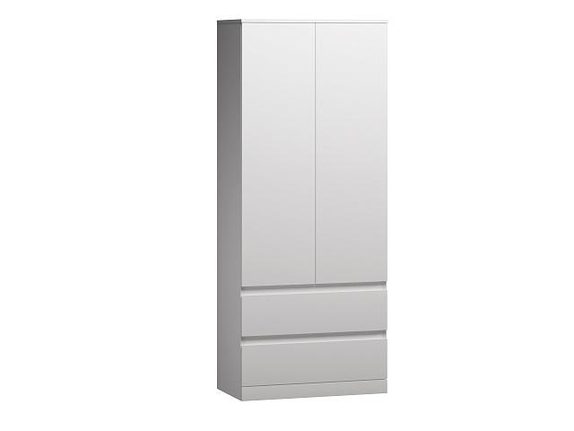 Шкаф распашной Мальм - 2 Белый