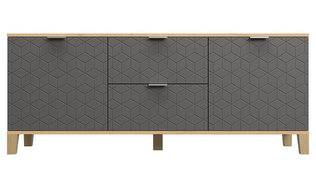 Комод Марвин Йорк - 1 Графит