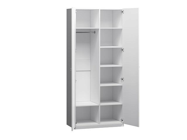Шкаф распашной Банни Mini - 2 Белый