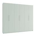Шкаф распашной Калифорния - 6 Пастельный Зеленый