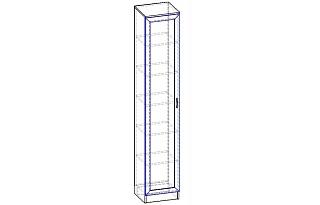 Шкаф распашной Горизонт-М - 1 ШР.017.400-05
