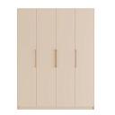 Шкаф распашной Калифорния - 4 Сатин
