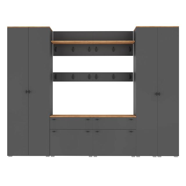 Прихожая Квели - 11 Графит