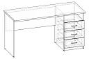 Письменный стол Лидер-3 1400 СП.005.1400-01
