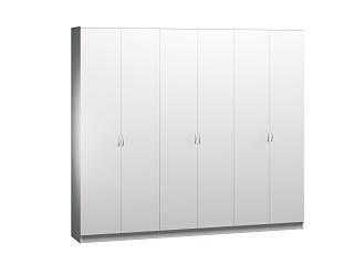 Шкаф распашной Лайт-6 Белый