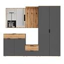 Прихожая Санти - 1 Графит