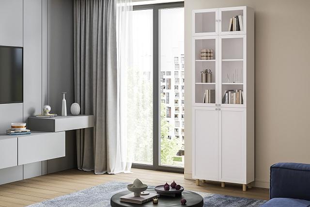 Библиотека Билли Сканди с антресолью - 21