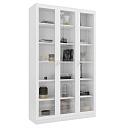 Книжный шкаф Библиограф - 3 №1 Белый