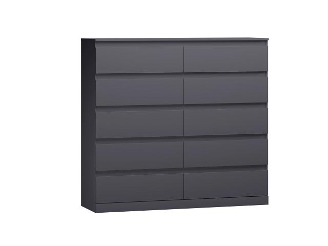 Комод Мальм - 20 Графит
