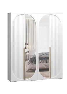 Шкаф распашной Брей - 2.1 Белый