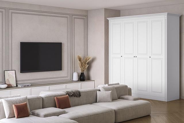 Шкаф распашной Классика Люкс - 9.4 МДФ