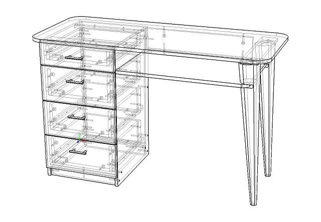 Письменный стол JAMES - 545