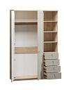 Шкаф распашной София РАХ - 32 МДФ Кастелло Медовый / Кашемир