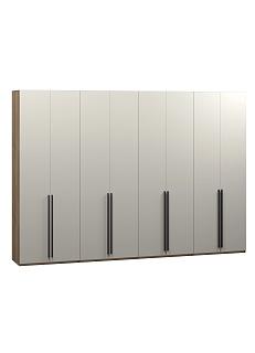 Шкаф распашной Хейсон - 19 Блэквуд / Кашемир