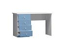 Письменный стол Банни - 2 МДФ Пастельно-Синий