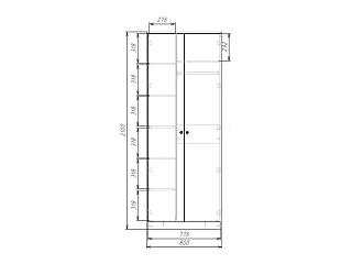 Шкаф распашной Монреаль-2