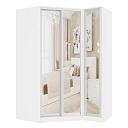 Шкаф-купе угловой Ромео - 2 Белый